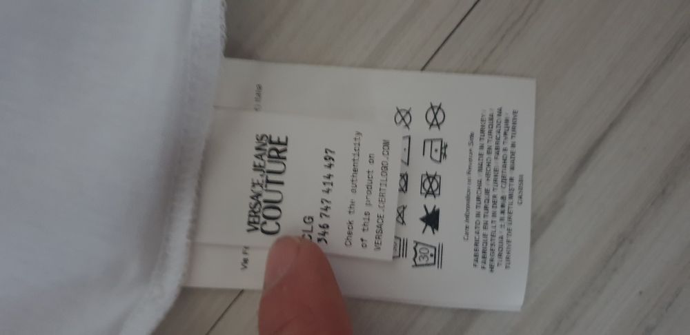 Versace Jeans Couture Cotton XL НОВО! ОРИГИНАЛ! Мъжка Тениска!