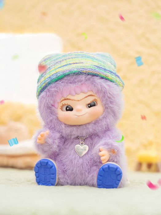 Плюшена кукла играчка Wakuku – пухкава изненада с шапка