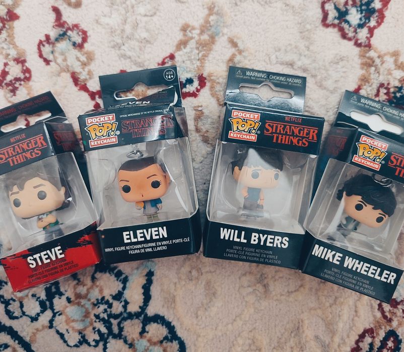 Фигурки персонажи ОЧЕНЬ СТРАННЫЕ ДЕЛА.