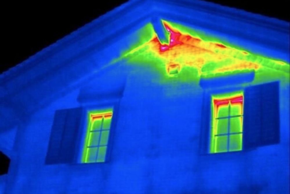 Тепловизор актобе, услуги утепления крыш