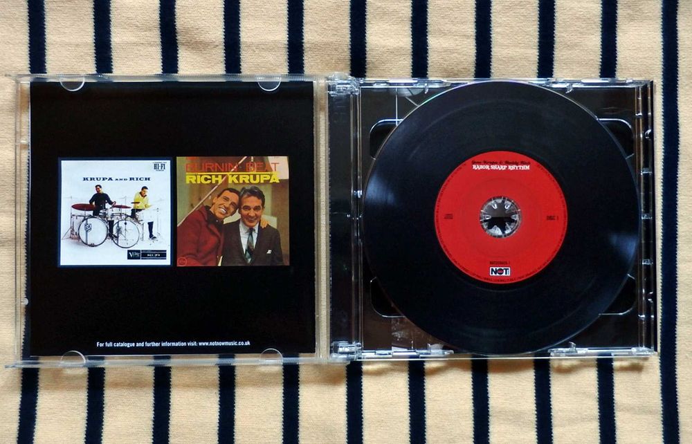 CD(2CDs) - Gene Krupa & Buddy Rich - jazz drummers