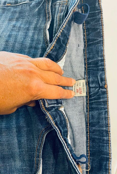 Дънки straight ZARA / момче / 152 см