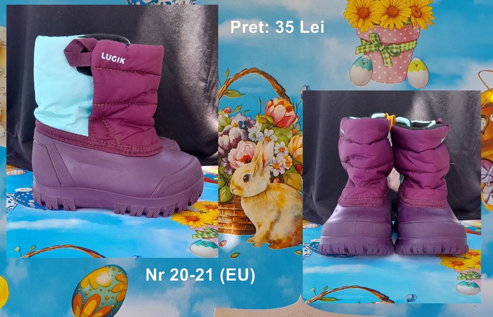 Ghetuțe pt. Copii Diferite Modele și Numere