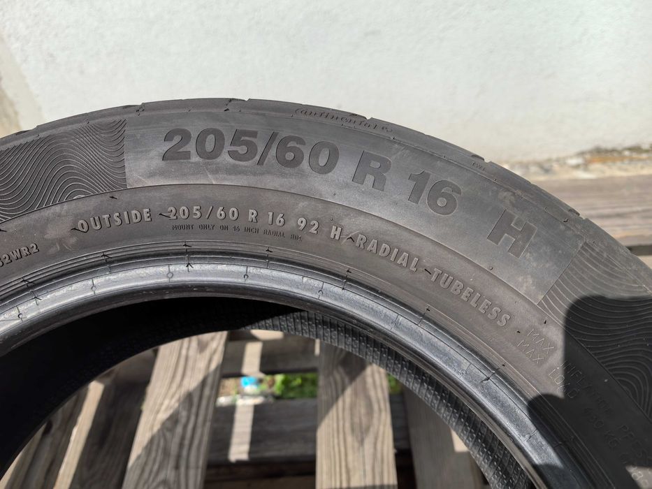 205/60/16 Континентал ДОТ 2019 г - Само 1 брой гума !