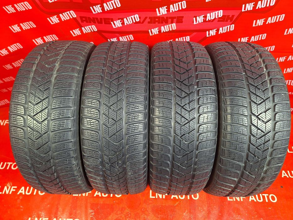 Anvelope de IARNA - 225/50/18 - PIRELLI - 7.6 - 6.5 MM - DOT 2019 !