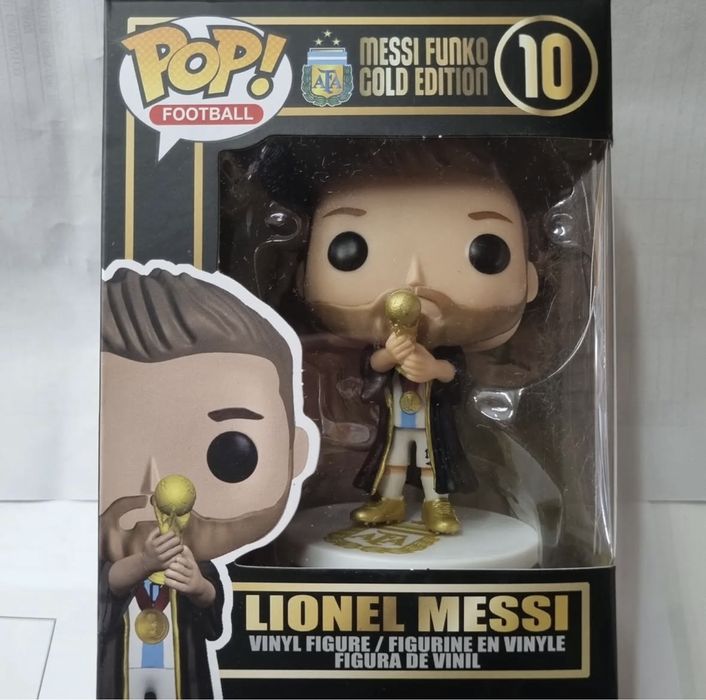 НОВО! Funko Pop Фигурка Lionel Messi Gold Edition Фънко, Лионел Меси