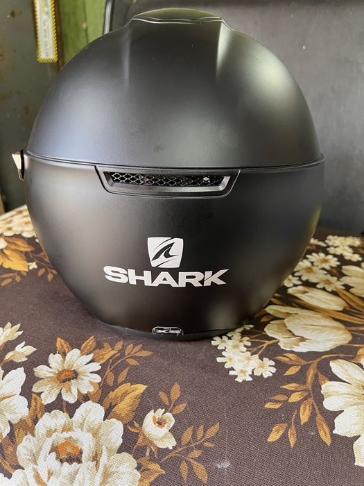 Каска SHARK Evojet black XS размер с интерком