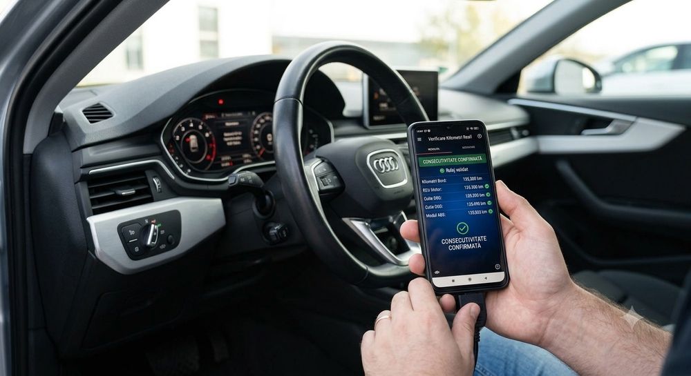 Diagnoză auto VAG • Verificare km reali (calculatoare), DPF și Injectoare