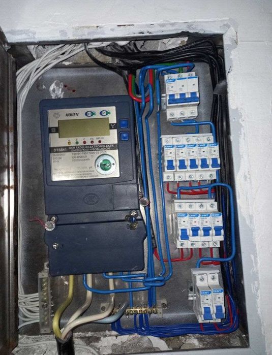 Электр мантаж ишлари