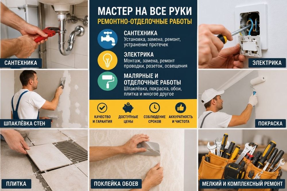 Услуги по сантехники быстро и качественно