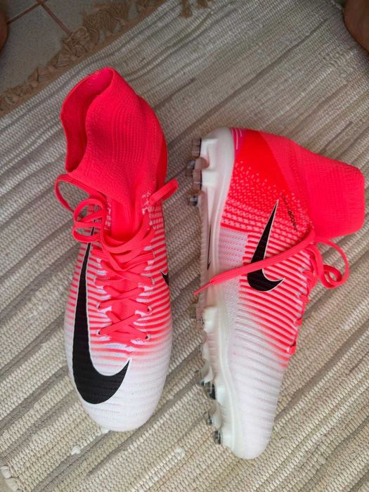 Ghete Fotbal Nike Mercurial Superfly V FG (Racer Pink) – Mărimea 43