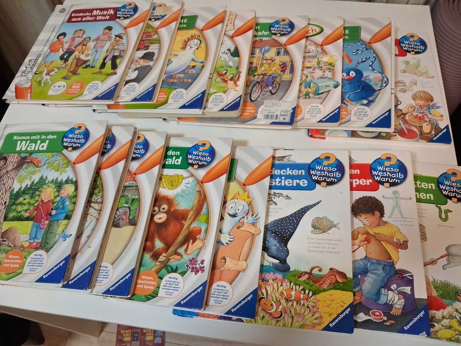 TipToi, Ravensburger, Lernspiele  интерактивни детски книжки на немски език