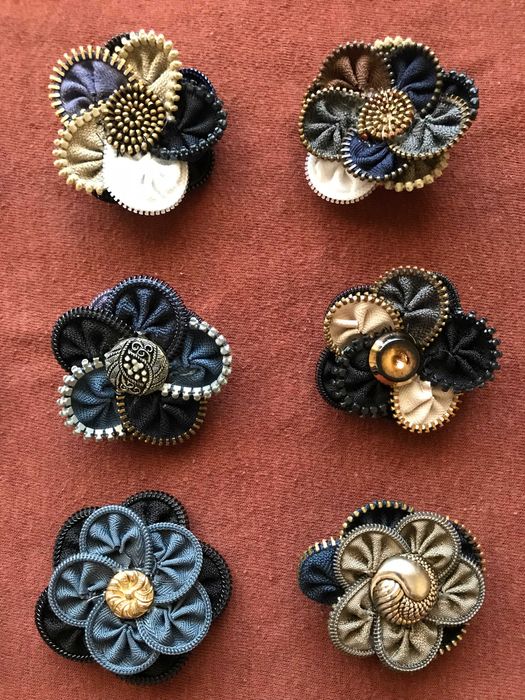 Ръчно изработени дамски брошки