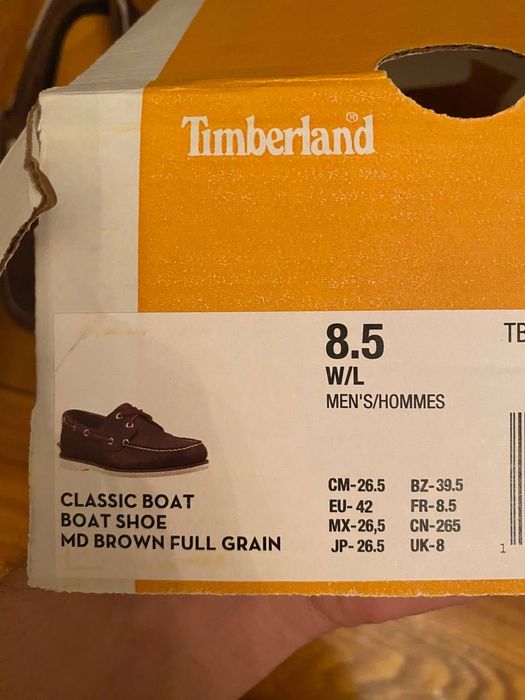 Продается обувь Timberland Classic boat