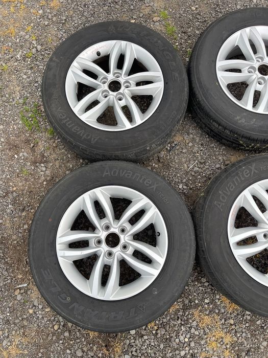 Jante aliaj 5x112 ssangyong Tivoli Korando Torres cu anvelope de vara 215 65 16