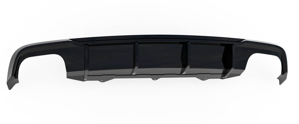 Дифузьор за задна броня Maxton design за Audi A6 C7 (2014-2017)