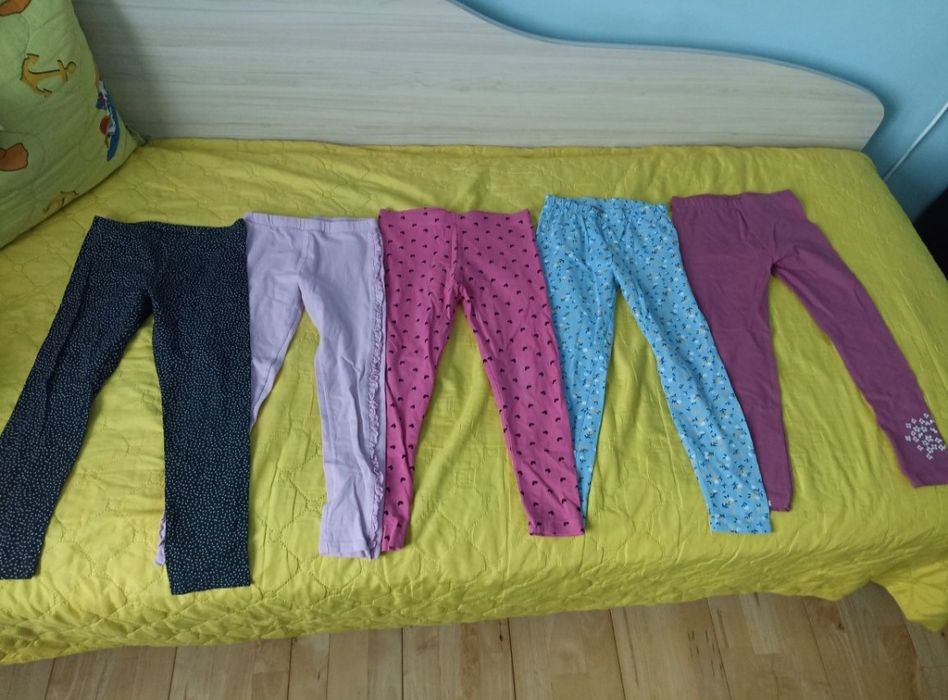 Детски есенни дрехи за момиче 122см