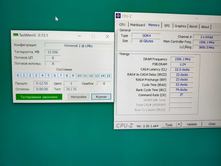 DDR4 8Gb*2 Apacer