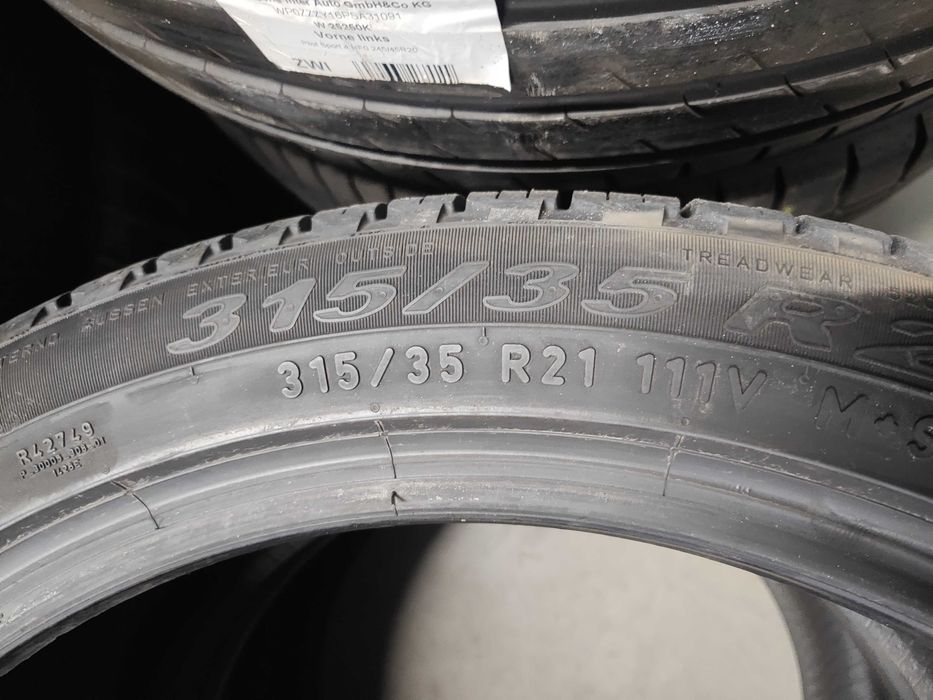 2бр. всесезонни гуми 315/35/21 Pirelli