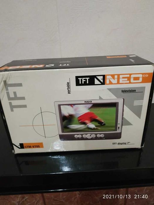 портативен телевизор NEO TFT 7 инча