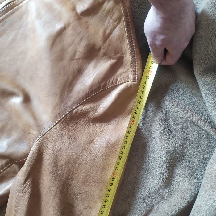 Куртка кожаная  marco polo