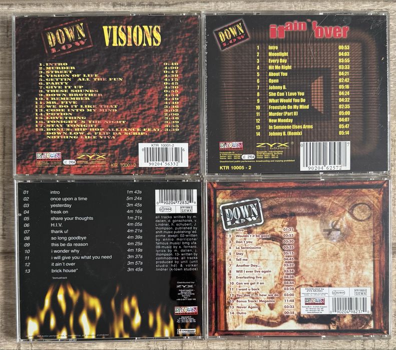 Pachet 4 Eurodance - Down Low/Real McCoy/Haddaway/Intermission/Rednex