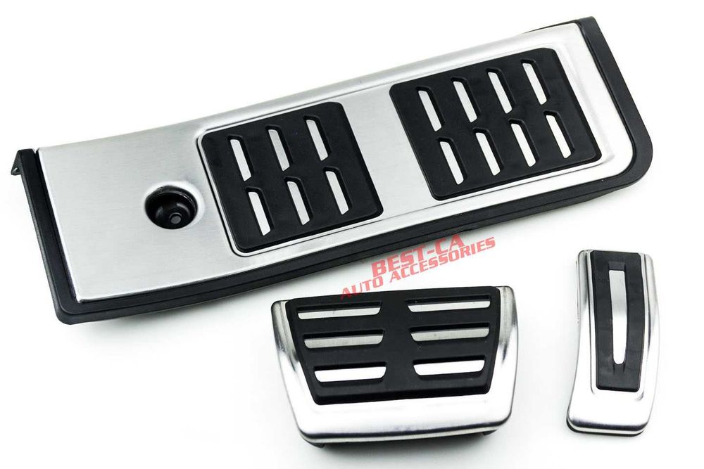 Set ornamente INOX sport pedale automata pentru Audi A4, A5 (B9)