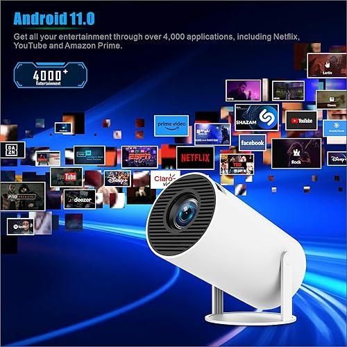 Smart projector wifi usb flesh