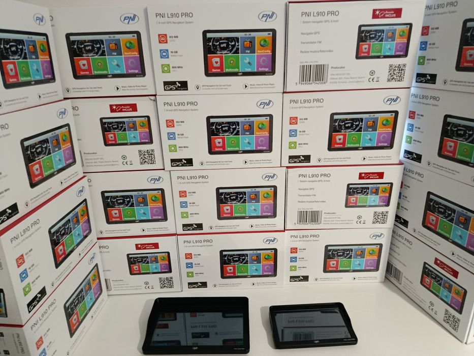 Gps profesional PNI L910- ecran de 9"-program TIR-full Europa-garanti