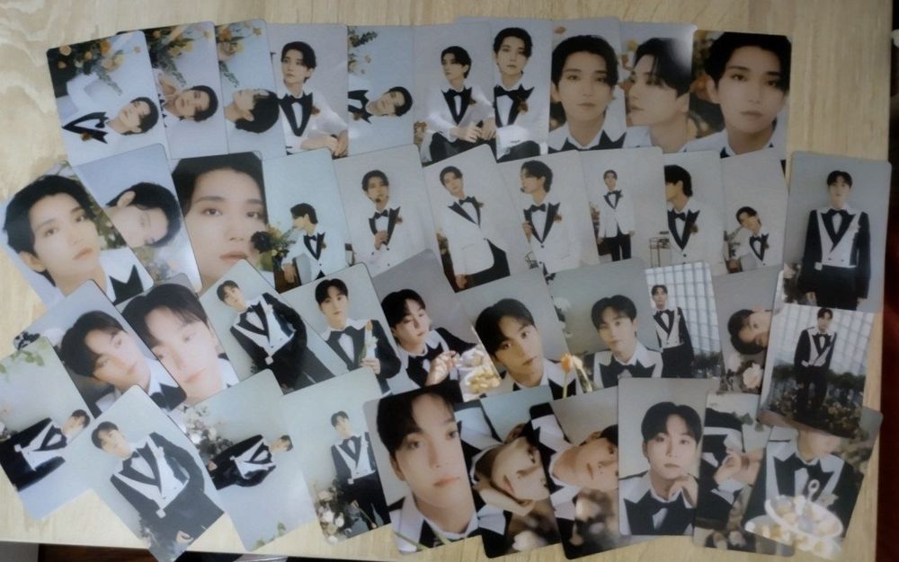 Фотокарты разных к-поп групп