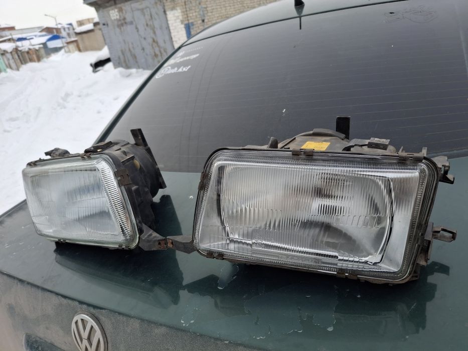 Фары на ауди 80 б4