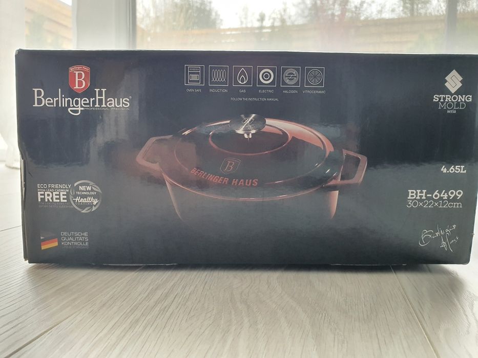 Oala de fonta cu capac Berlinger Haus