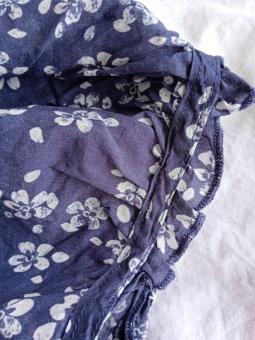 Блузка, синя, размер М