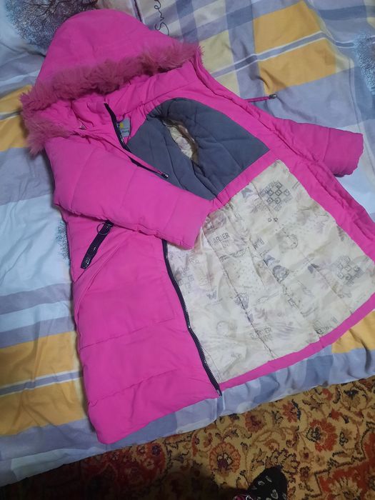 Детский пуховик б/у