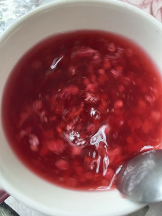 Малина  домашняя со соего огорода