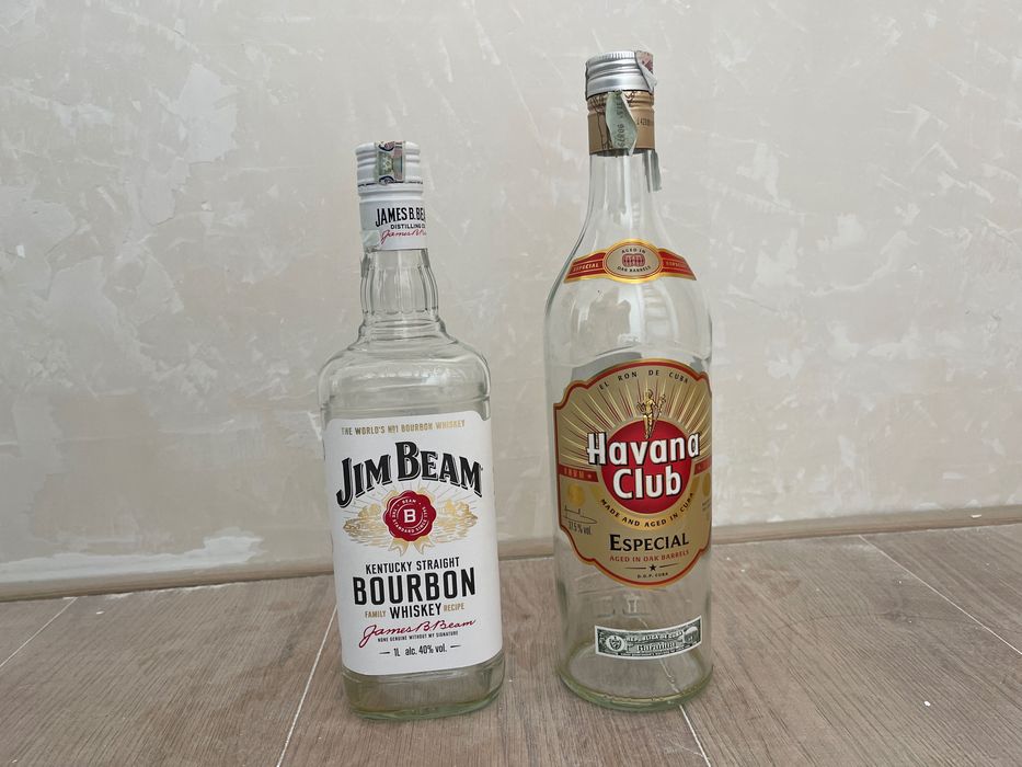 Стъклени бутилки от алкохол бутилка шише стъкло