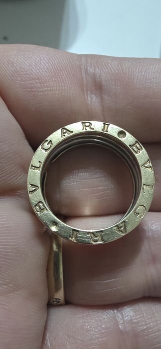 Inel  BVL aur de 14 k