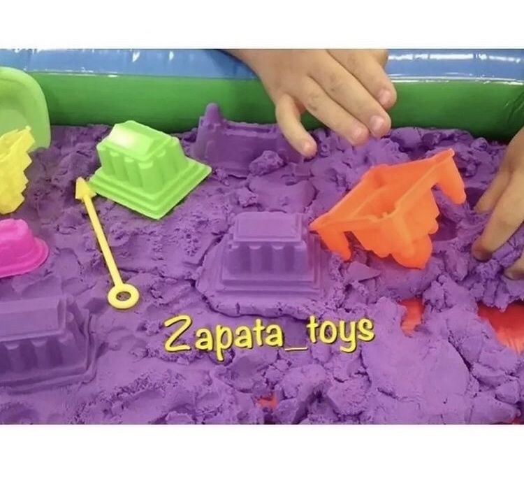 Кинетический песок 2кг набор