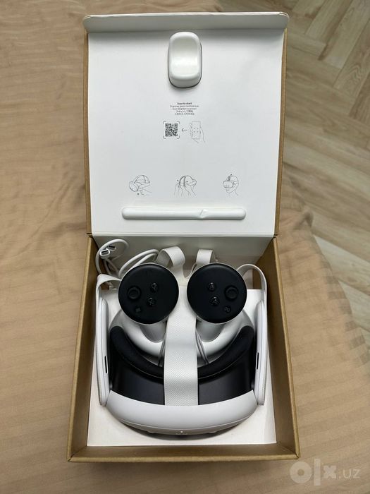 Meta Quest 3 128GB — практически новый, полный комплект
Продаю Meta Qu