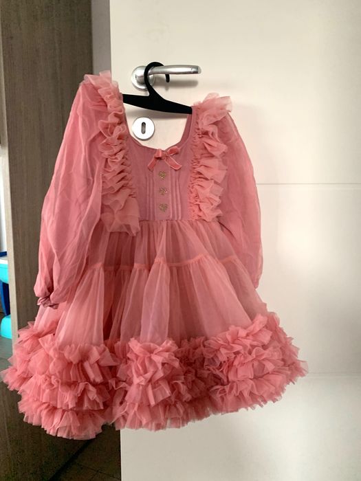 Superba rochie fetița noua m100/110