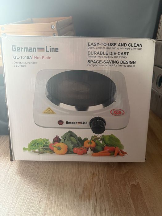 Aragaz electric German Line cu 1 arzător, 1000 W