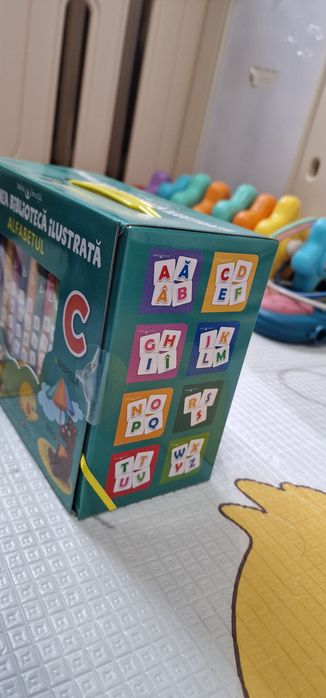 Cutie Bebe Invata Prima mea biblioteca Ilustrata  Alfabetul