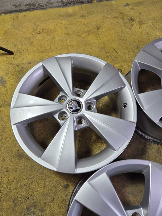 4 Jante Aliaj 5x112 16'' OEM Skoda Octavia Superb Karoq Yeti