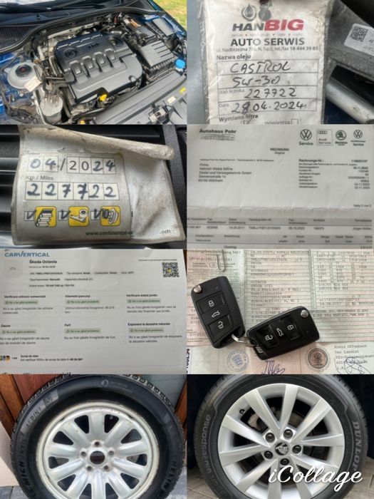 Skoda Octavia Elegance 2.0 TDI*Piele*Carlig*Navi*Senzori*Tempomat