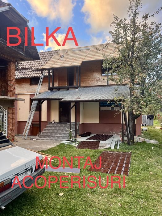 acoperisuri BILKA reparații dulgherie țigla metalica