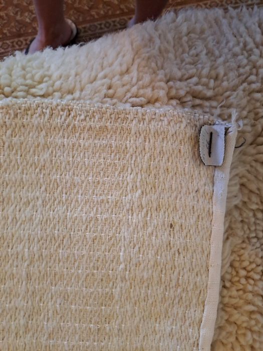 Вълнена покривка за легло.Нова ръчно тъкана.Губери машинна изработка.