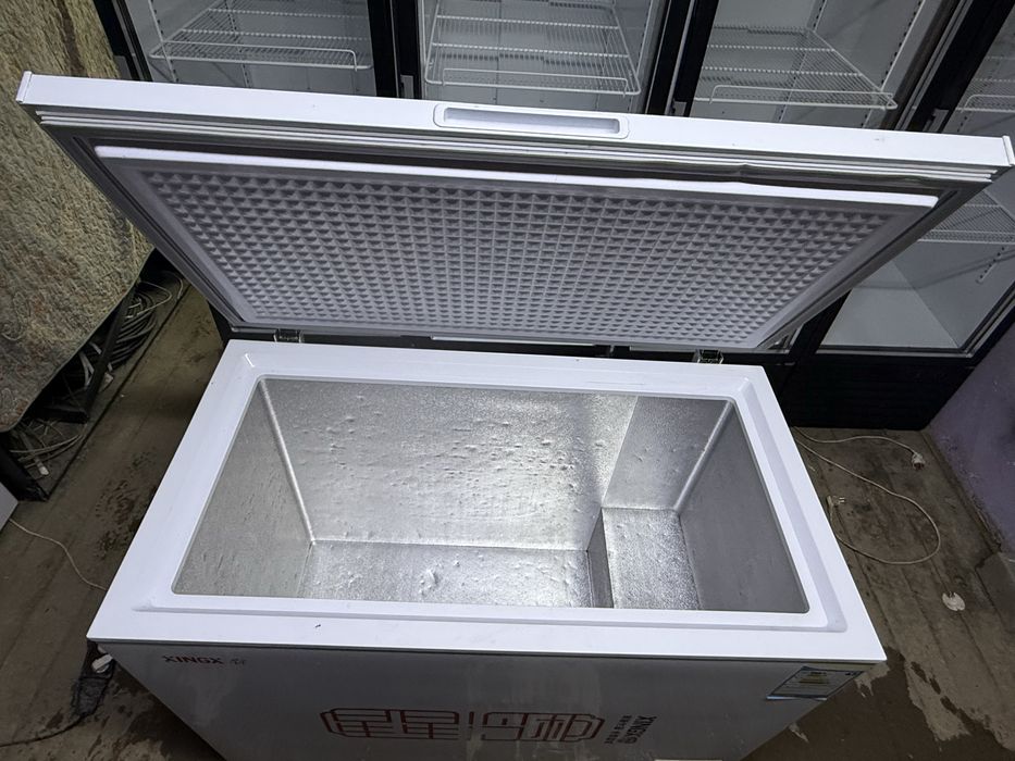 Морозильник в рабочем состоянии