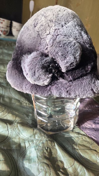 Натуральная женская шапка