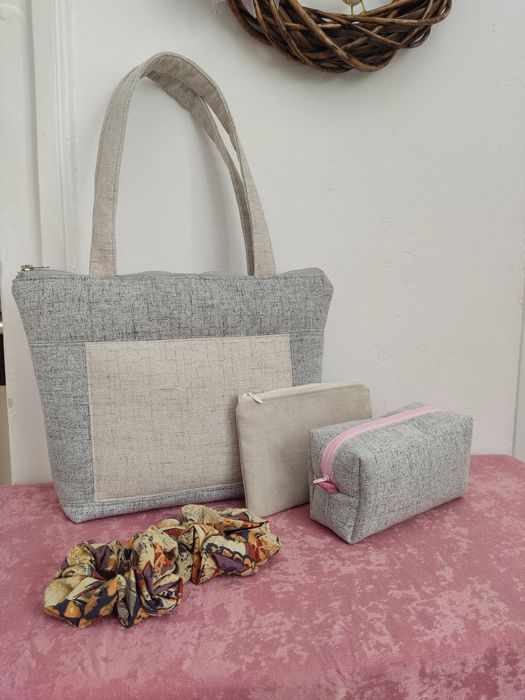 Комплект чанта и несесери