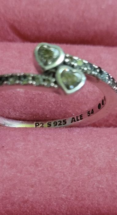 Inel argint inimă, Pandora